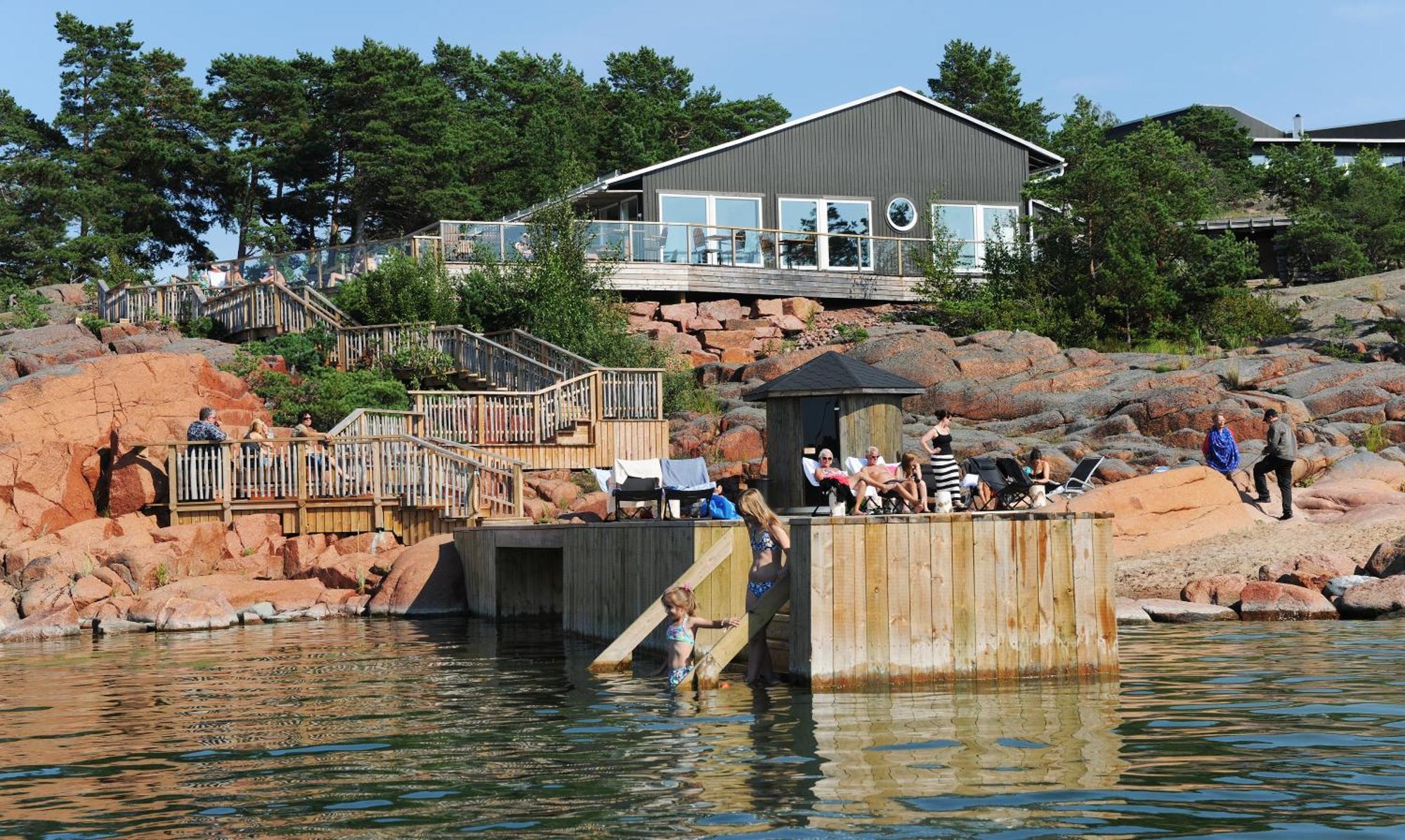 Havsvidden Resort Geta Eksteriør billede